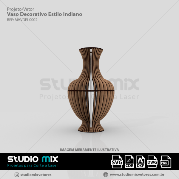 vetor vaso decorativo, vetor, vaso decorativo em mdf, vaso em mdf, mdf para decoração,