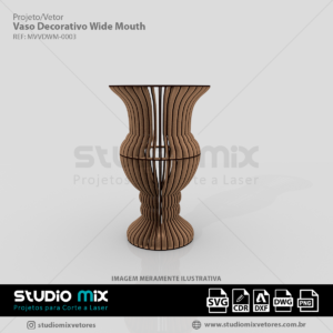 vetor vaso decorativo, mdf, vetor para corte a laser,