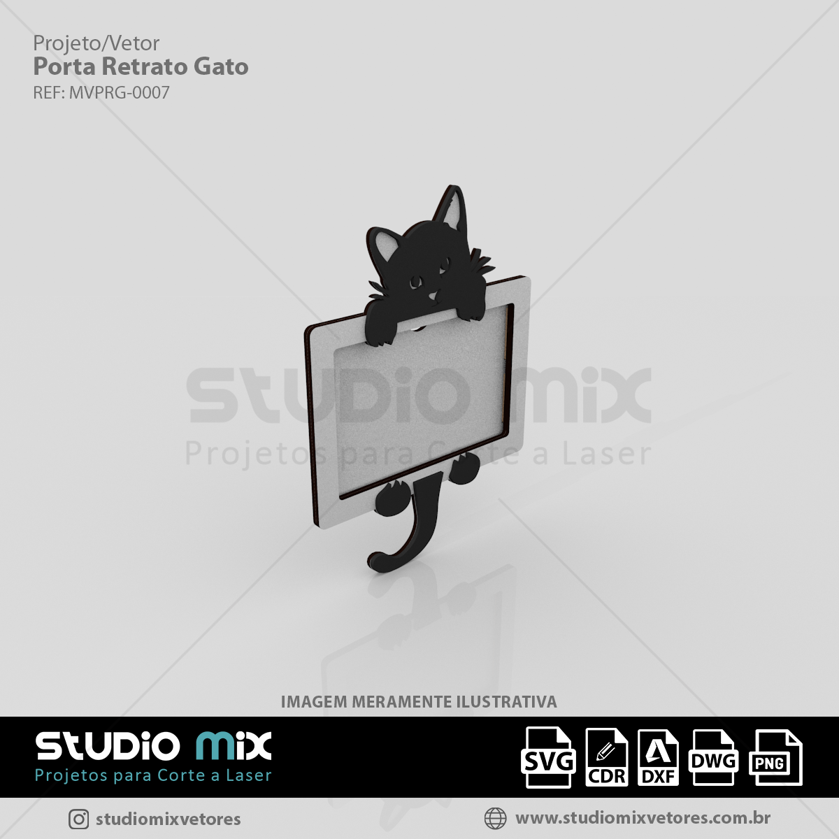 Desenho de gato cinza fofo, Vetor Premium